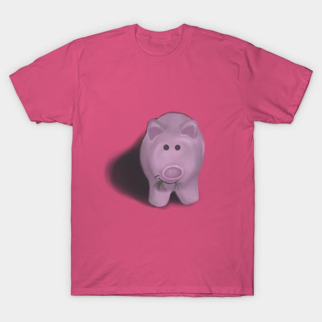 Cheeky Piglet T-Shirt by Kathryn11